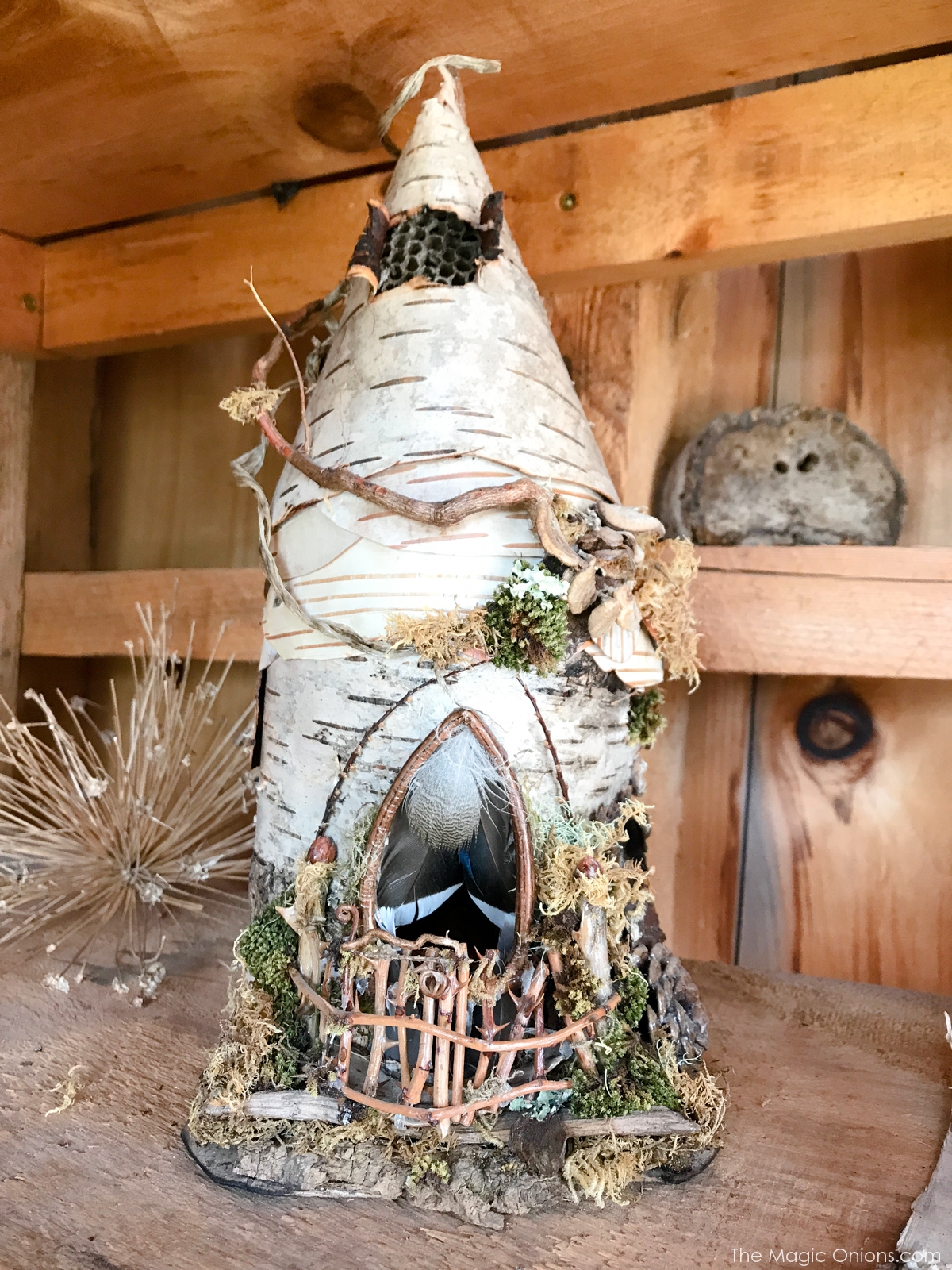 Fairy house from Magical Miniature Gardens and Homes by Donni Webber