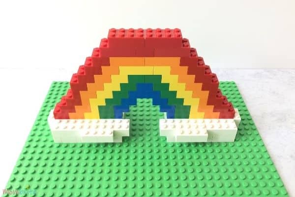 Lego Rainbow by MomBrite