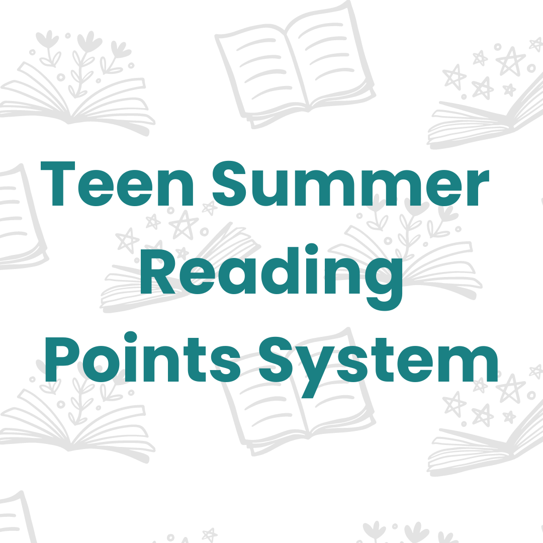 Teen Summer Reading Points System