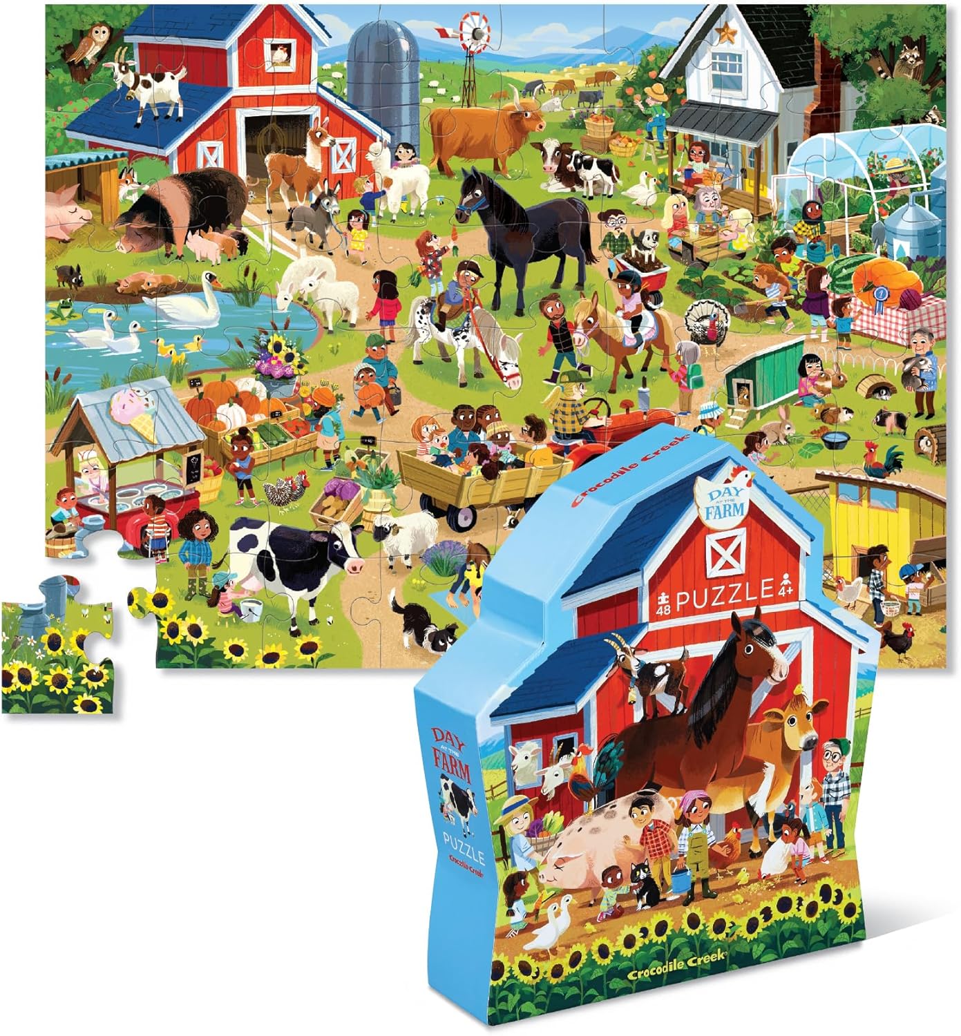 day at the farm puzzle