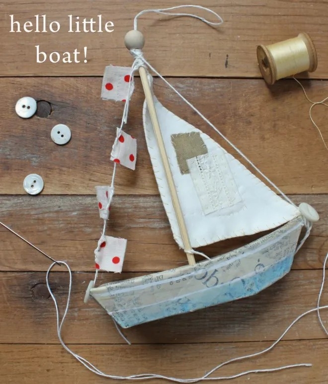 Sailboat Decoration craft